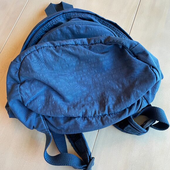 Kipling Challenger Medium Backpack With Furry Monkey Key Ring, Blue - Picture 5 of 11